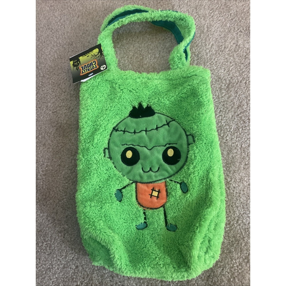 NWT Ghoul Kmart Halloween Trick Or Treat Bag Green